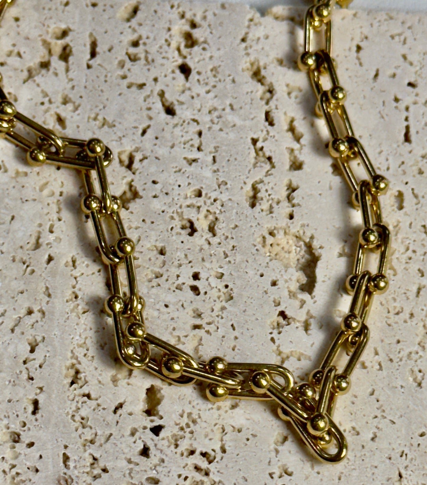 U-Shaped Stainless Steel Necklace