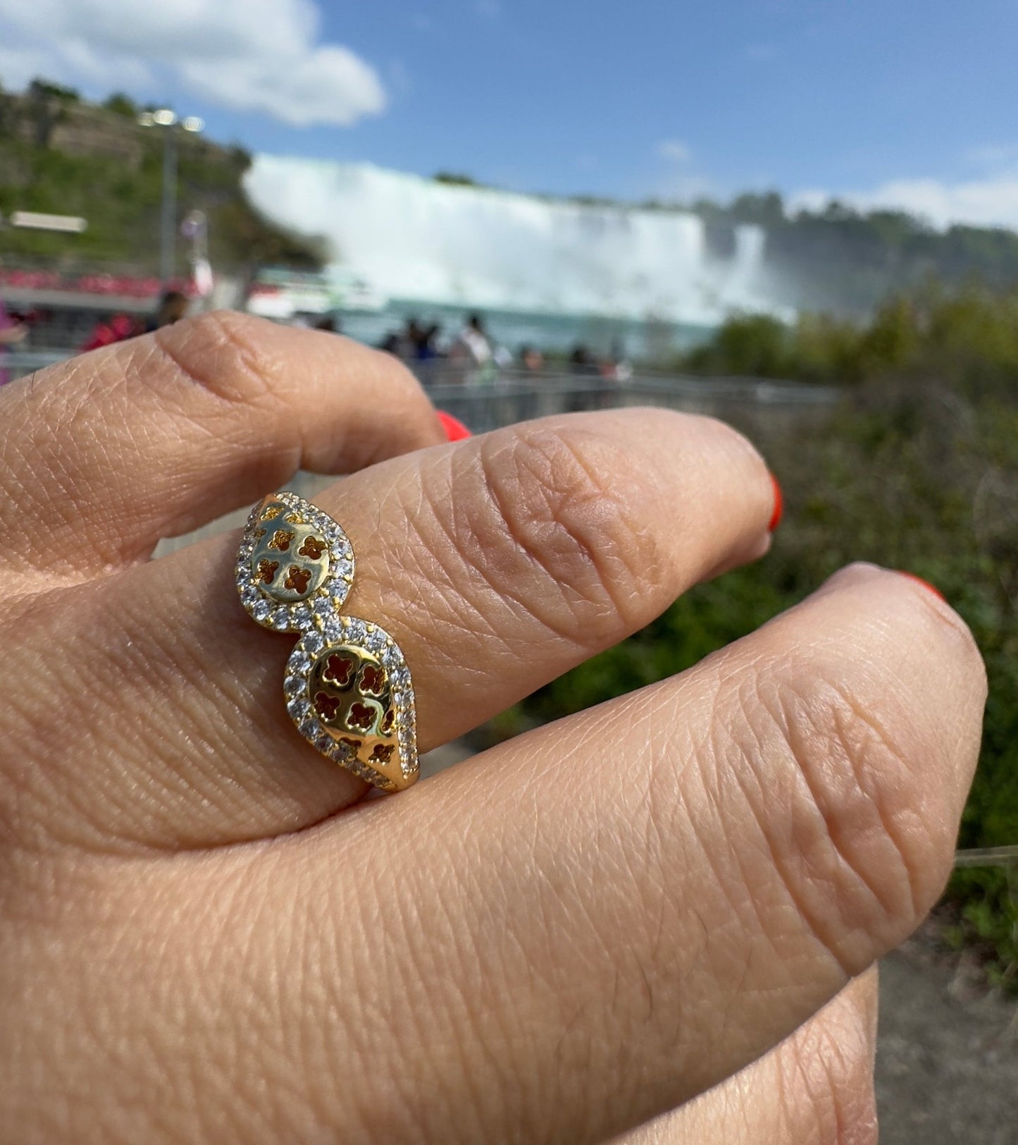 14kt gold plated ring - Figi JewelsRings