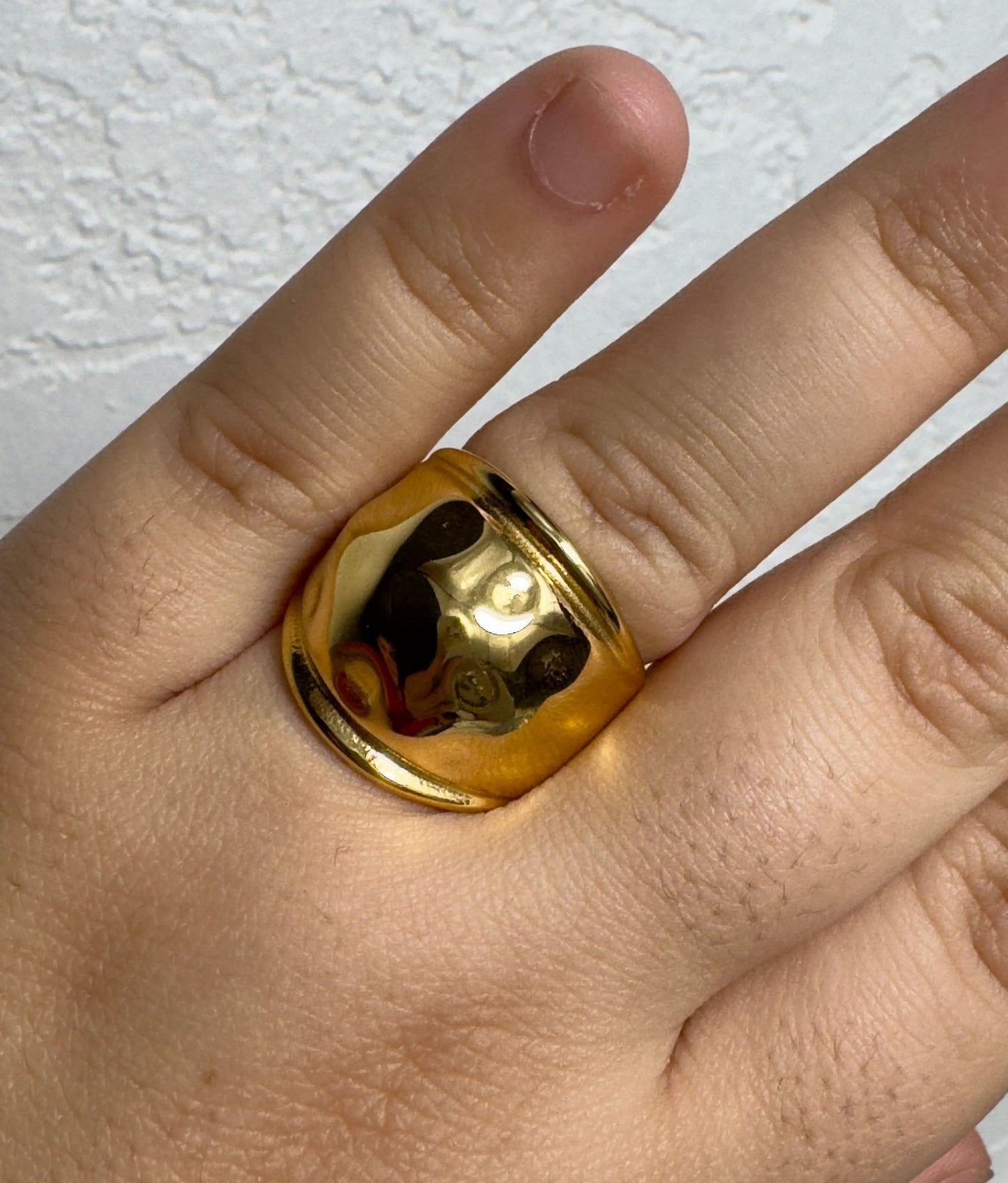 18kt gold plated ring - Figi Jewels