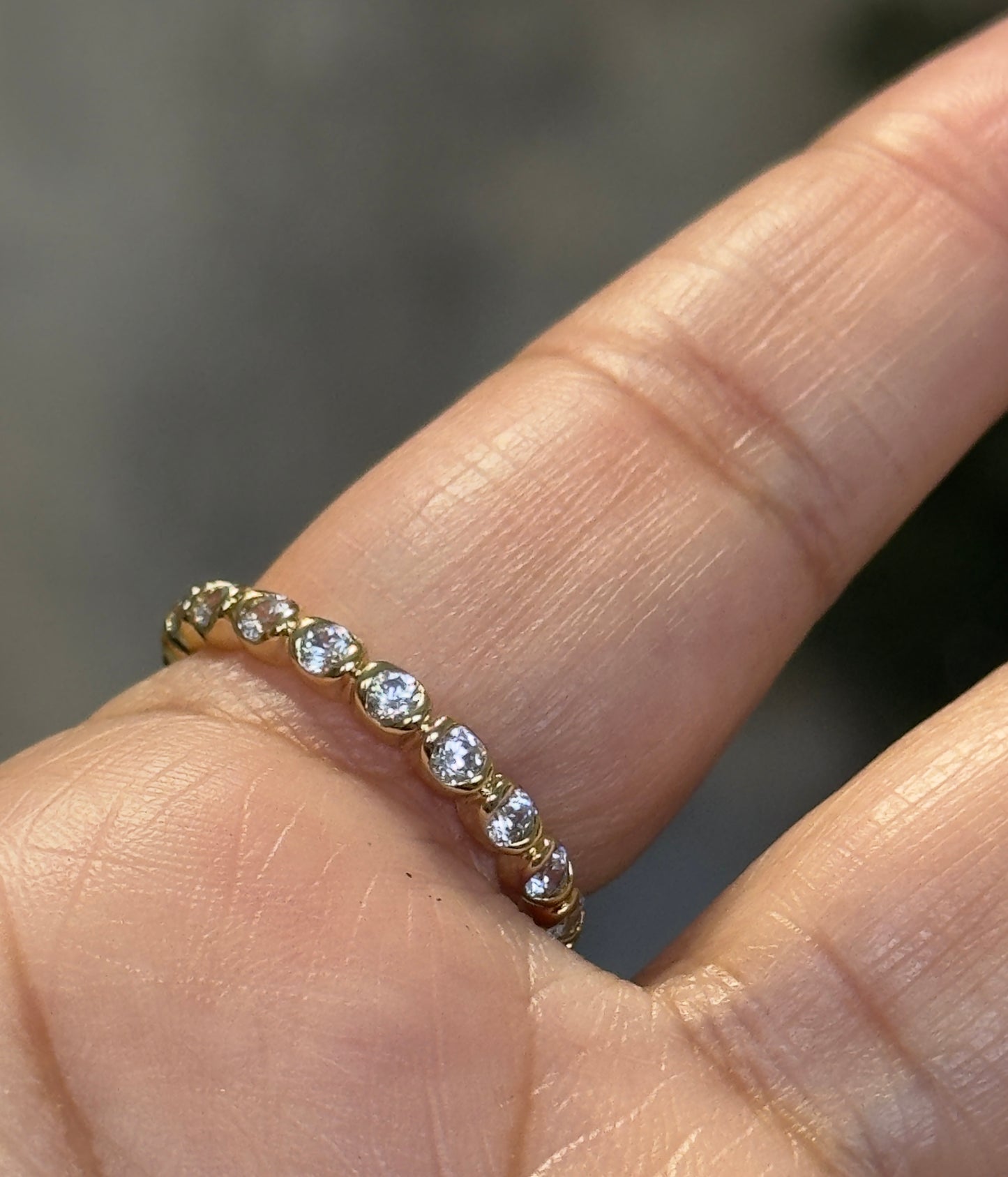 Round Eternity Band Ring