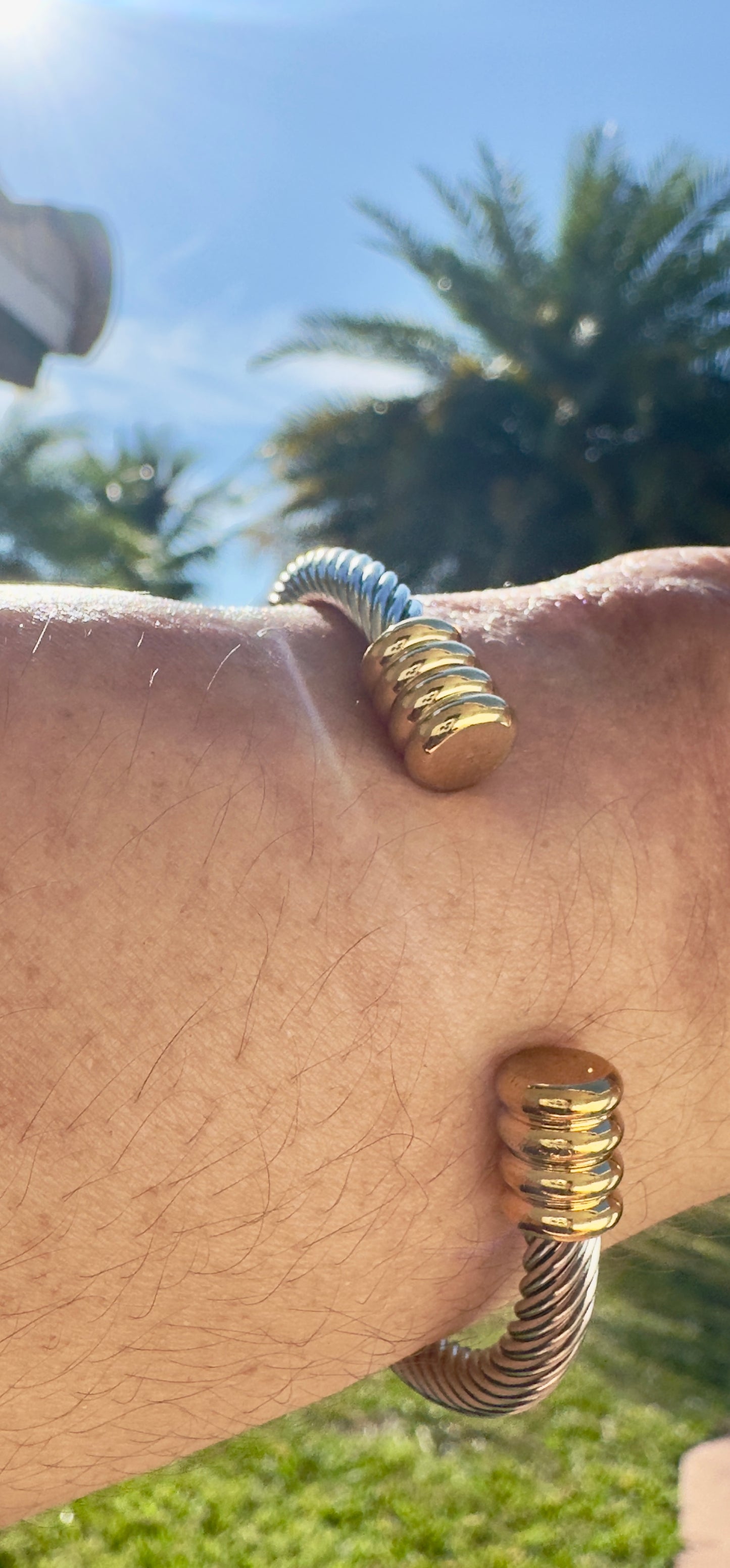 Twisted Cable Wire Bracelet