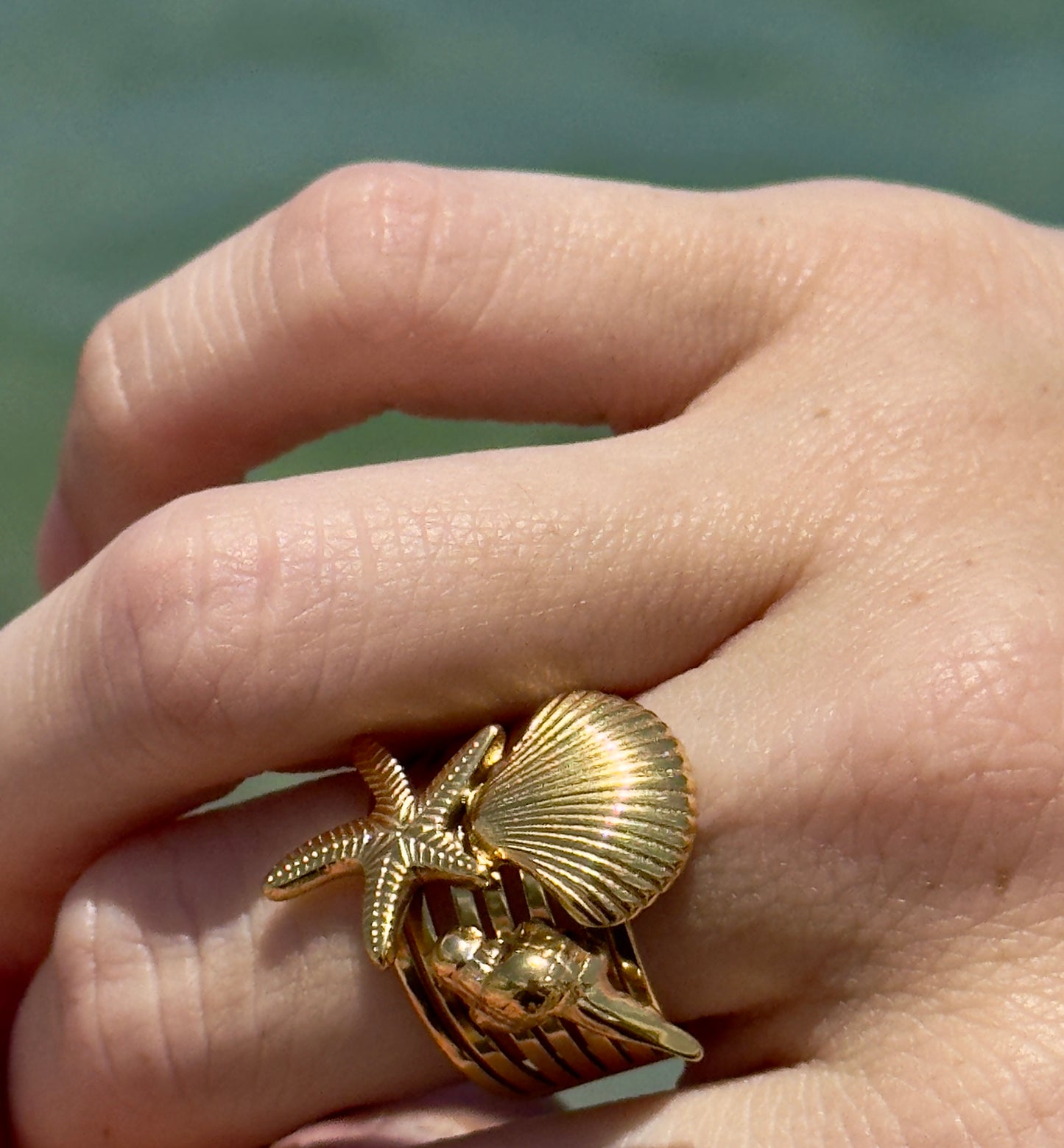 Sea Trio Ring Adjustable