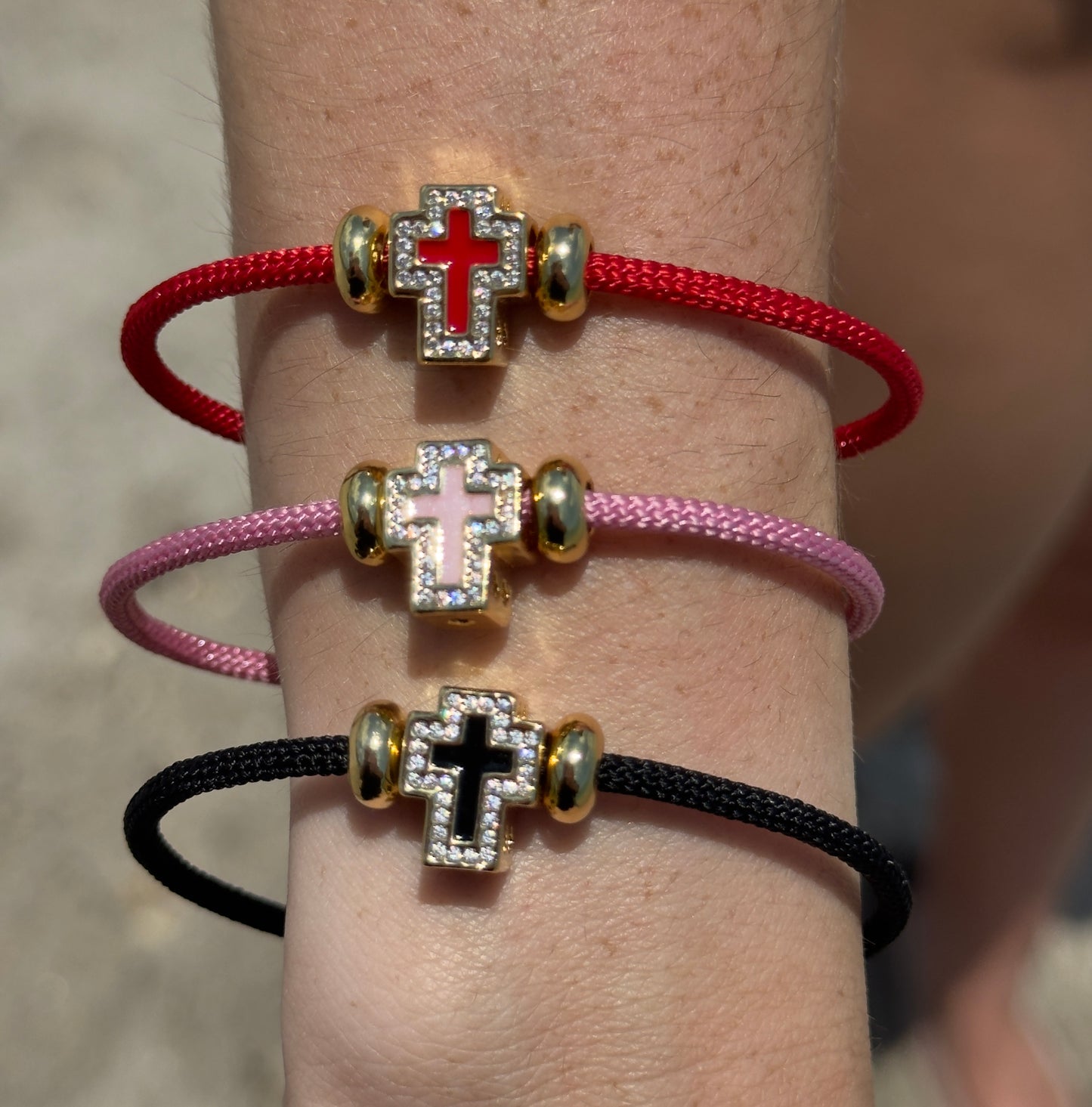 Cross Adjustable Bracelet