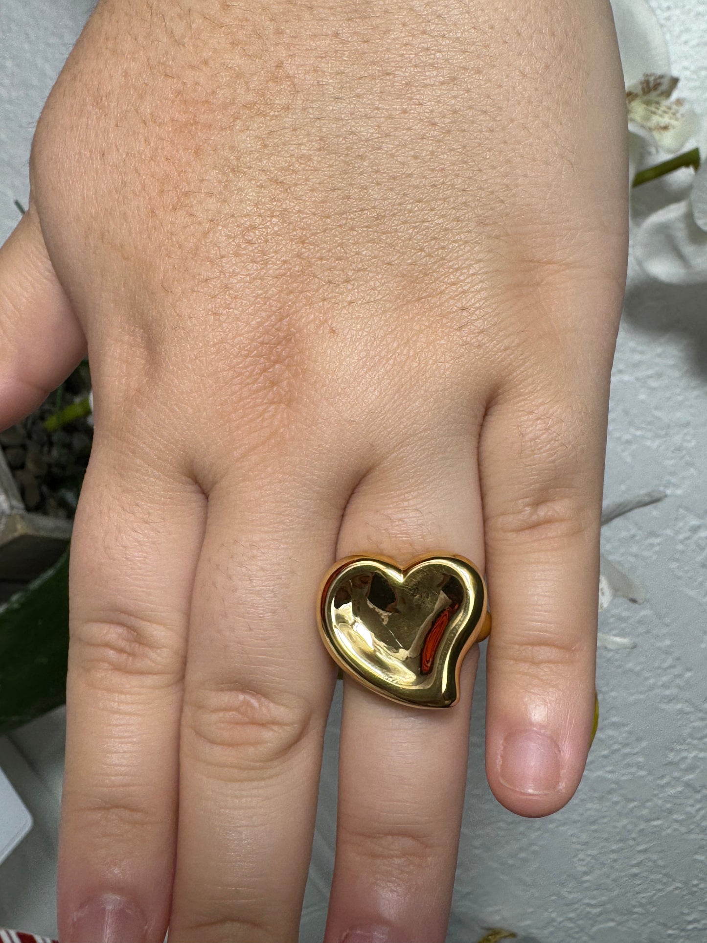 Chunky Heart Ring