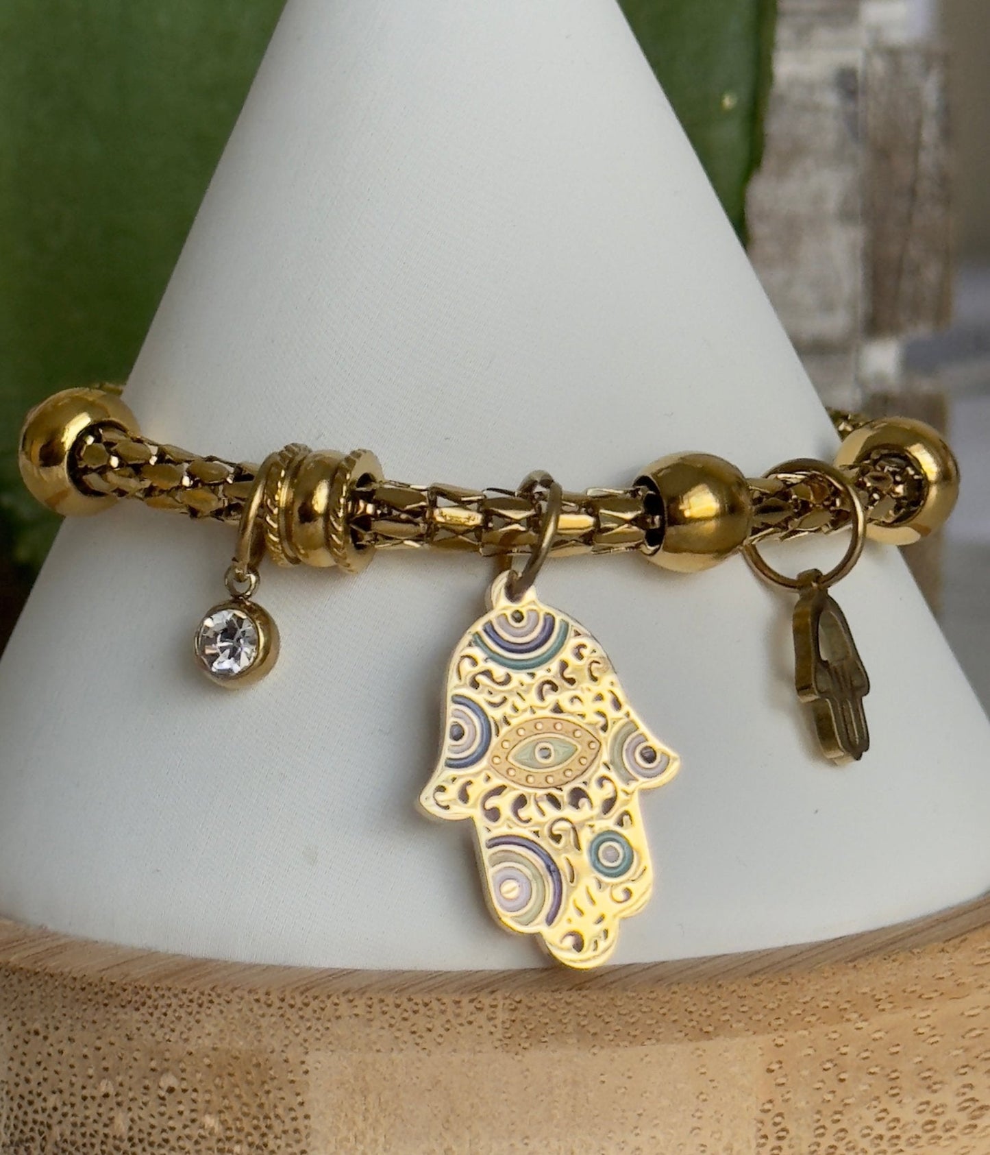 Fátima eyes 🧿🪬bracelet - Figi JewelsCharm bracelets