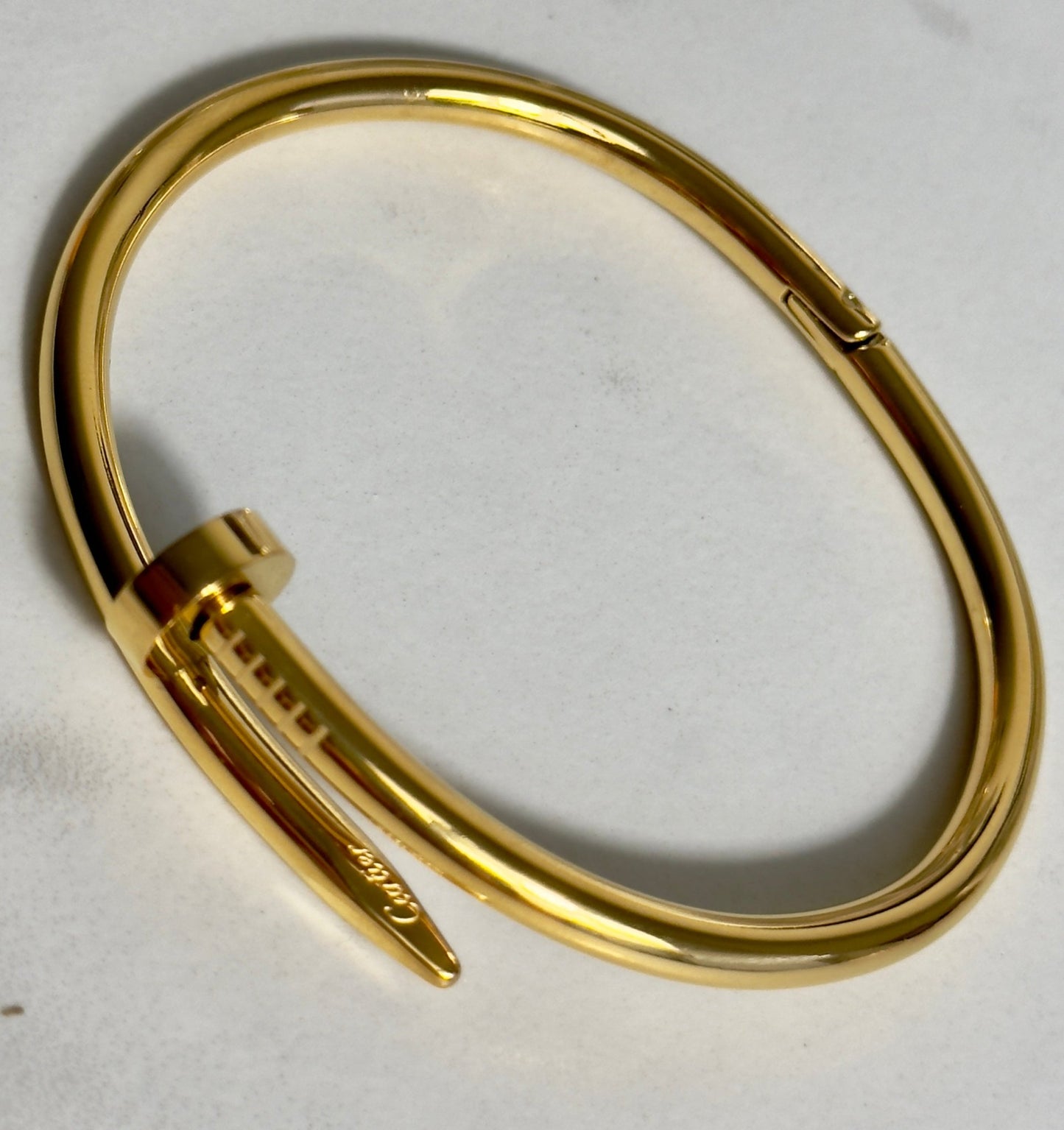 Nail bangle bracelet - Figi JewelsBangles