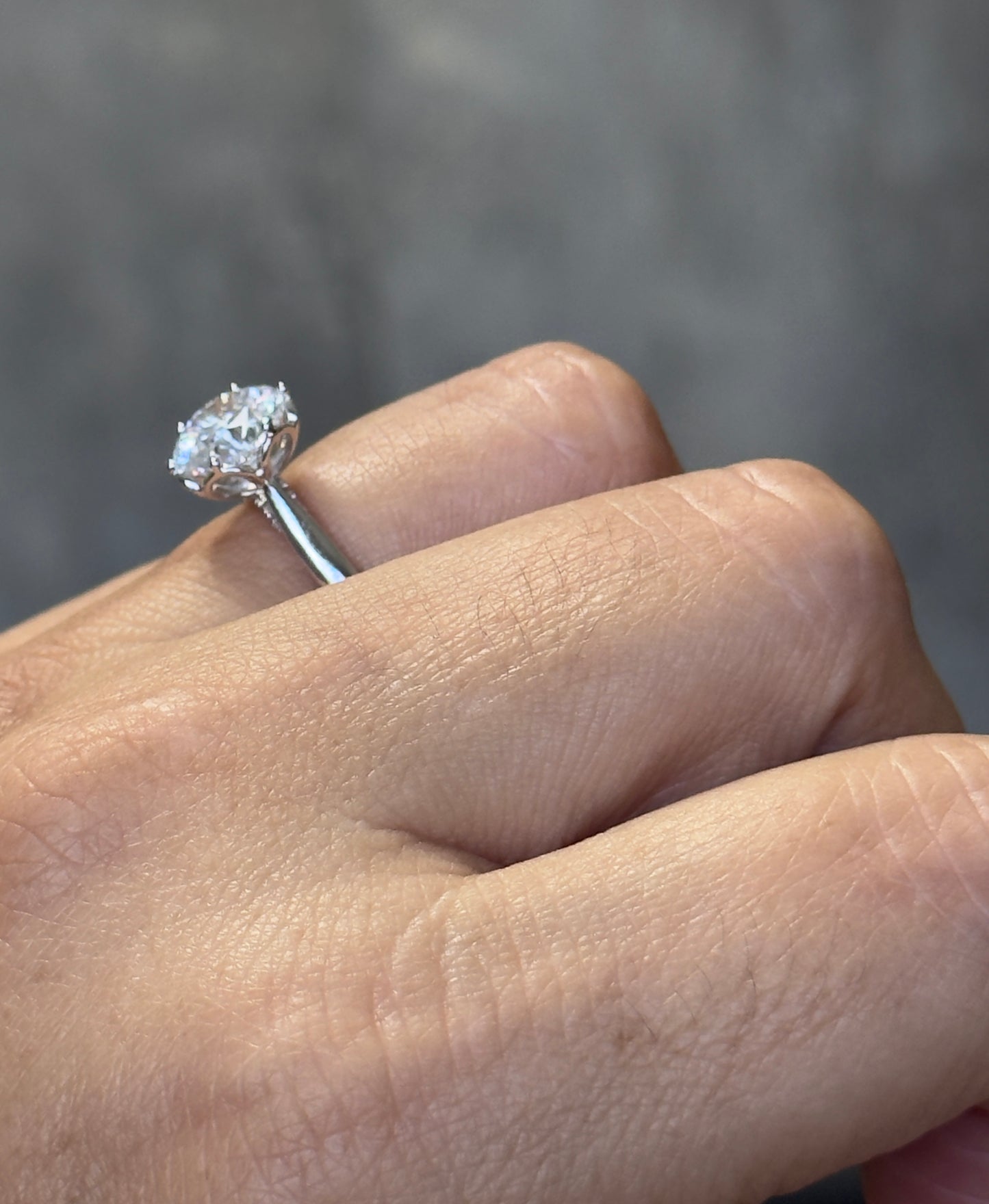 Timeless Round Solitaire Ring