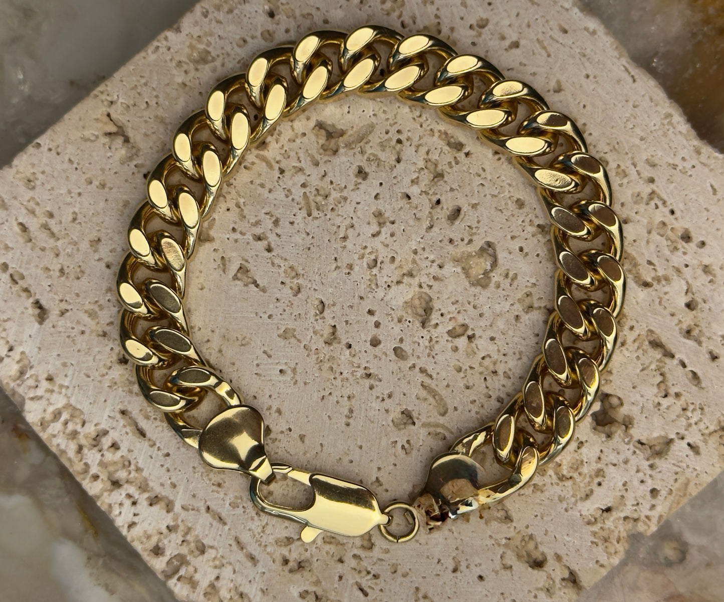 Thick Cuban Bracelet (10 MM)