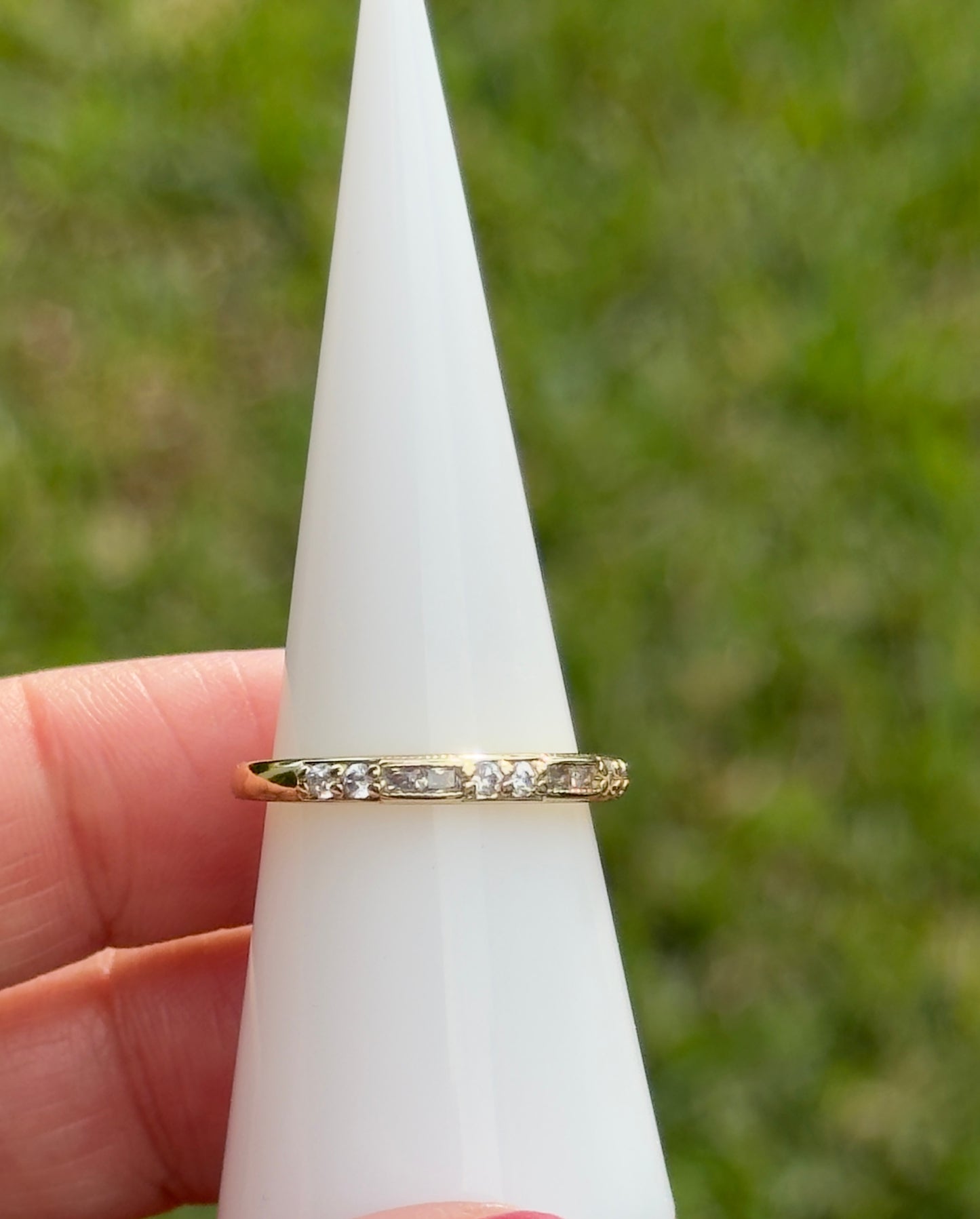 Everyday Baguette Band Ring
