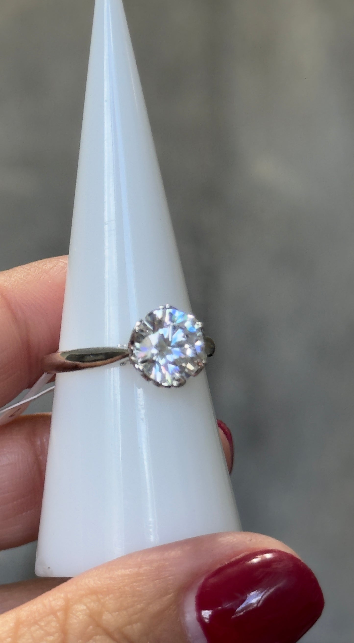 Timeless Round Solitaire Ring