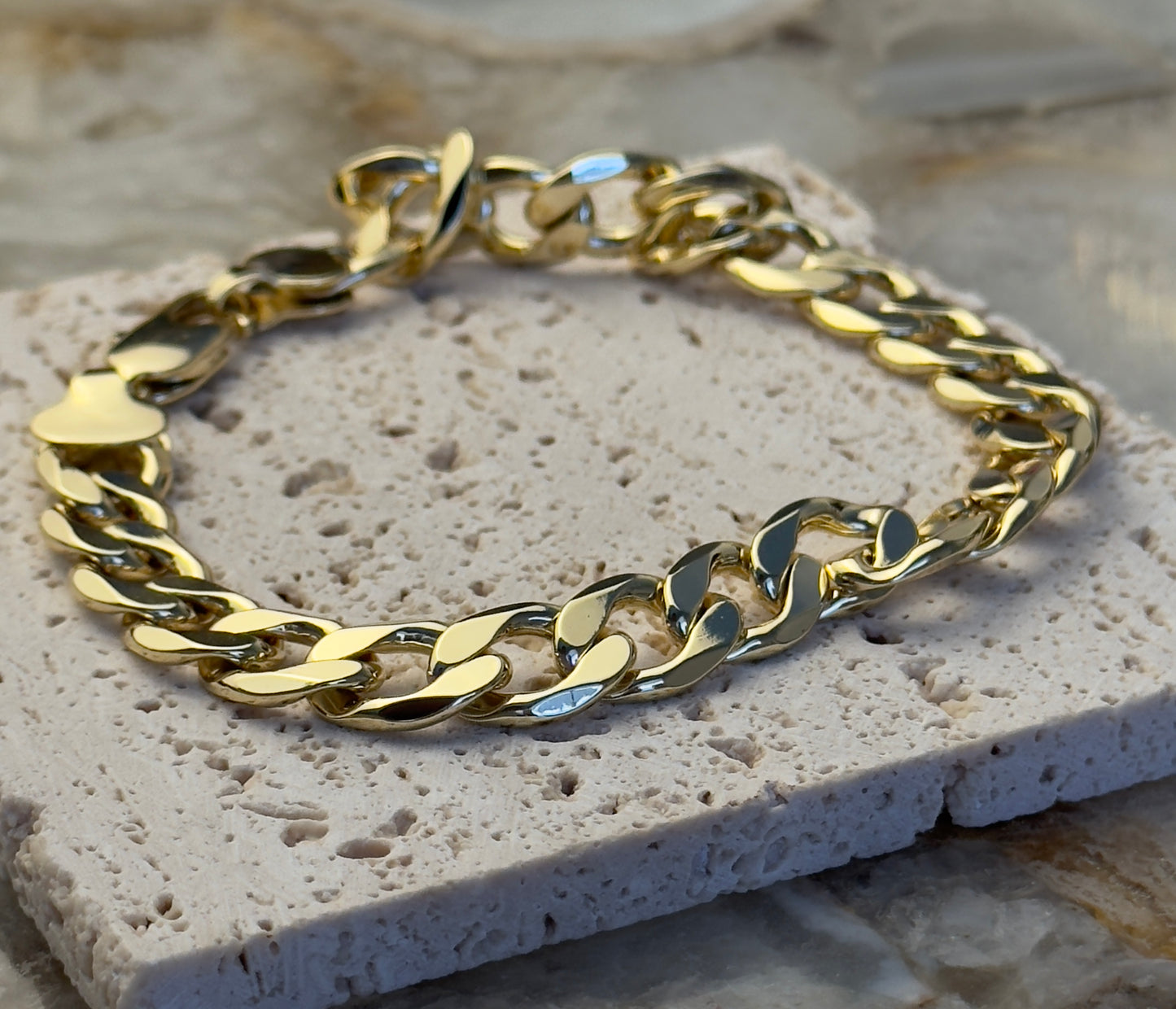 Chunky Cuban Link Anklet - (10MM)