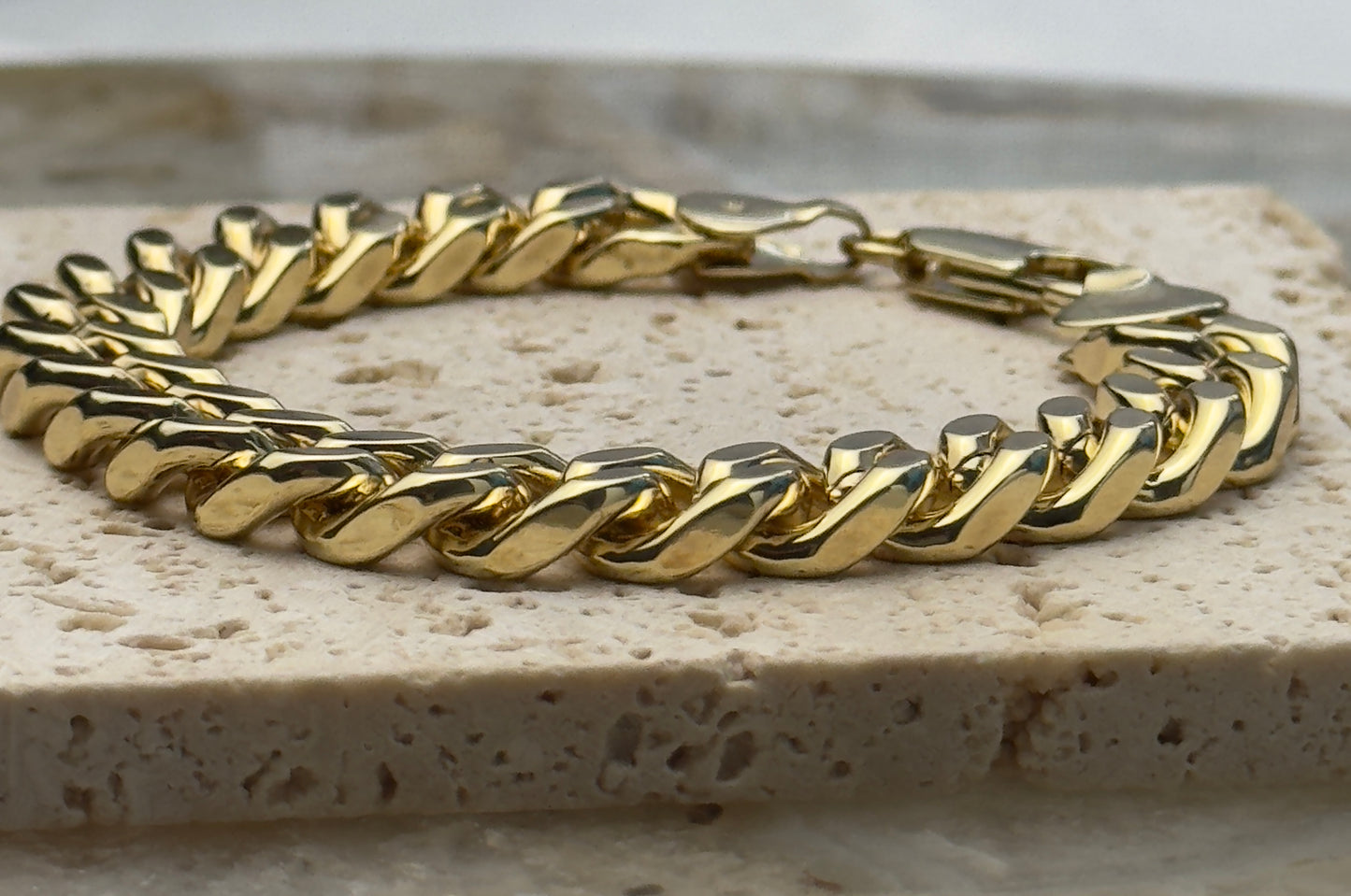 Thick Cuban Bracelet (10 MM)