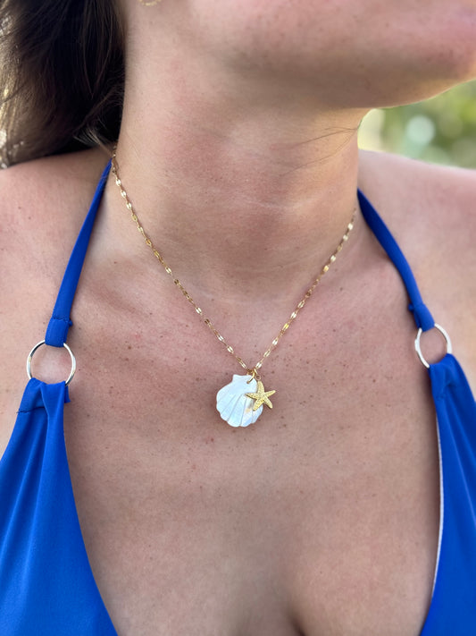 Shell & Starfish Necklace