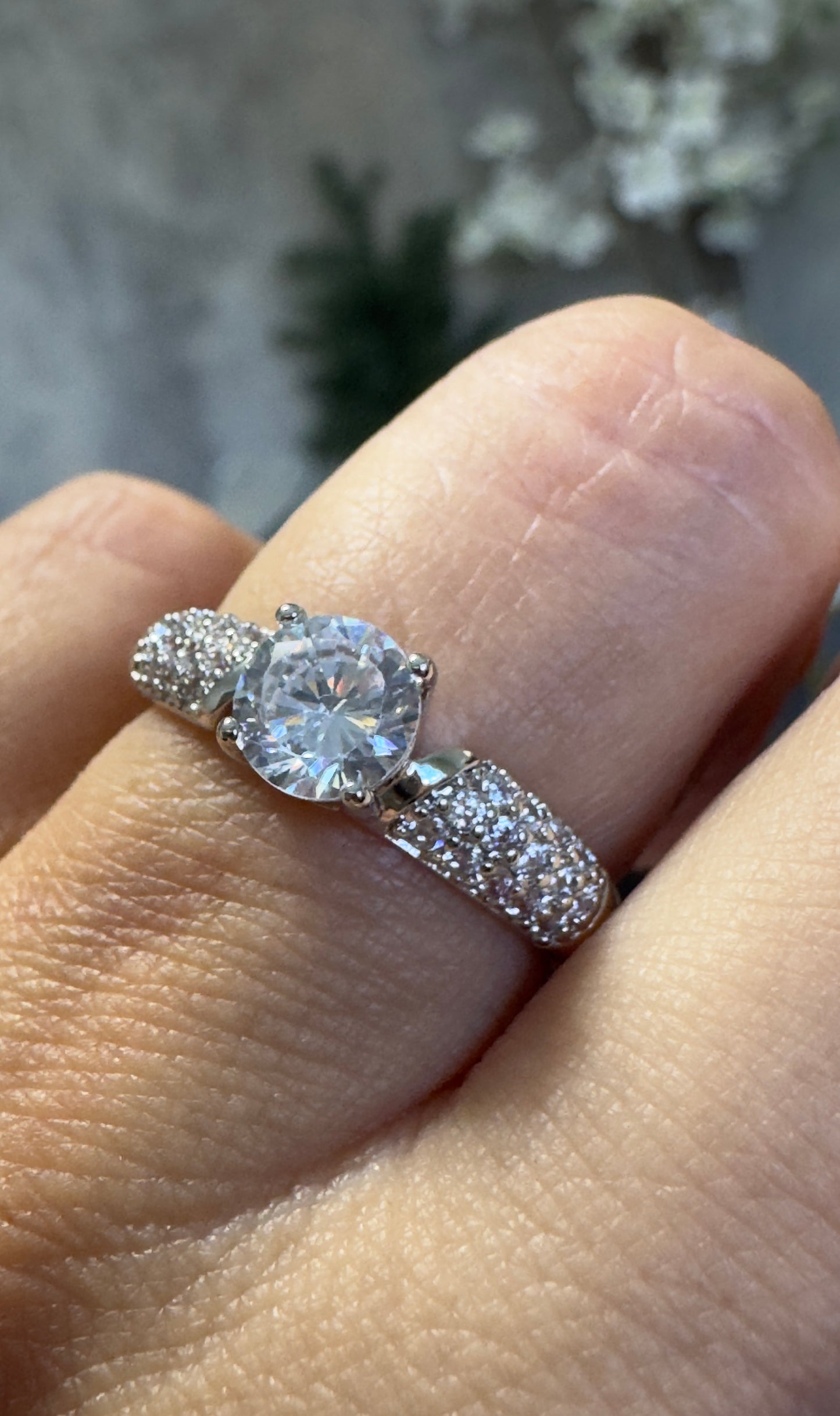 Signature Sparkle Solitaire Ring