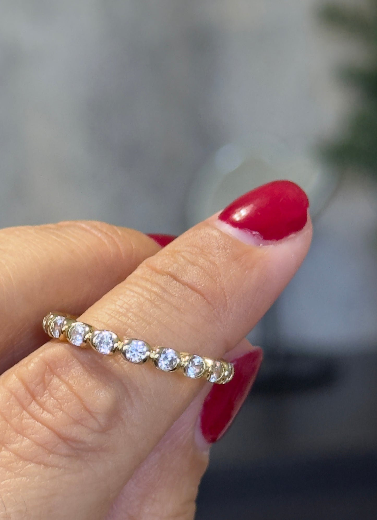 Round Eternity Band Ring