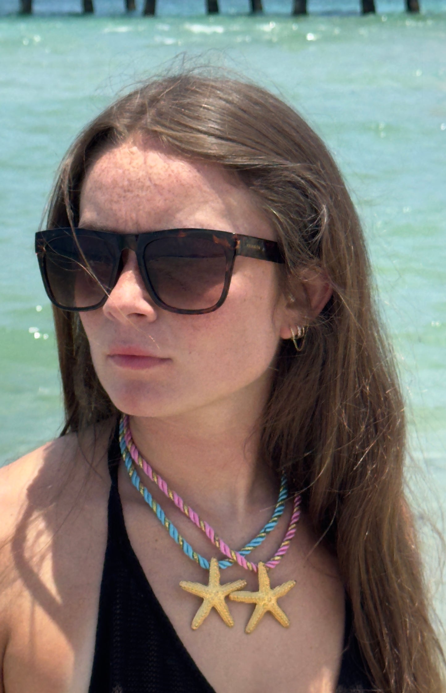 Starfish Rope Necklace