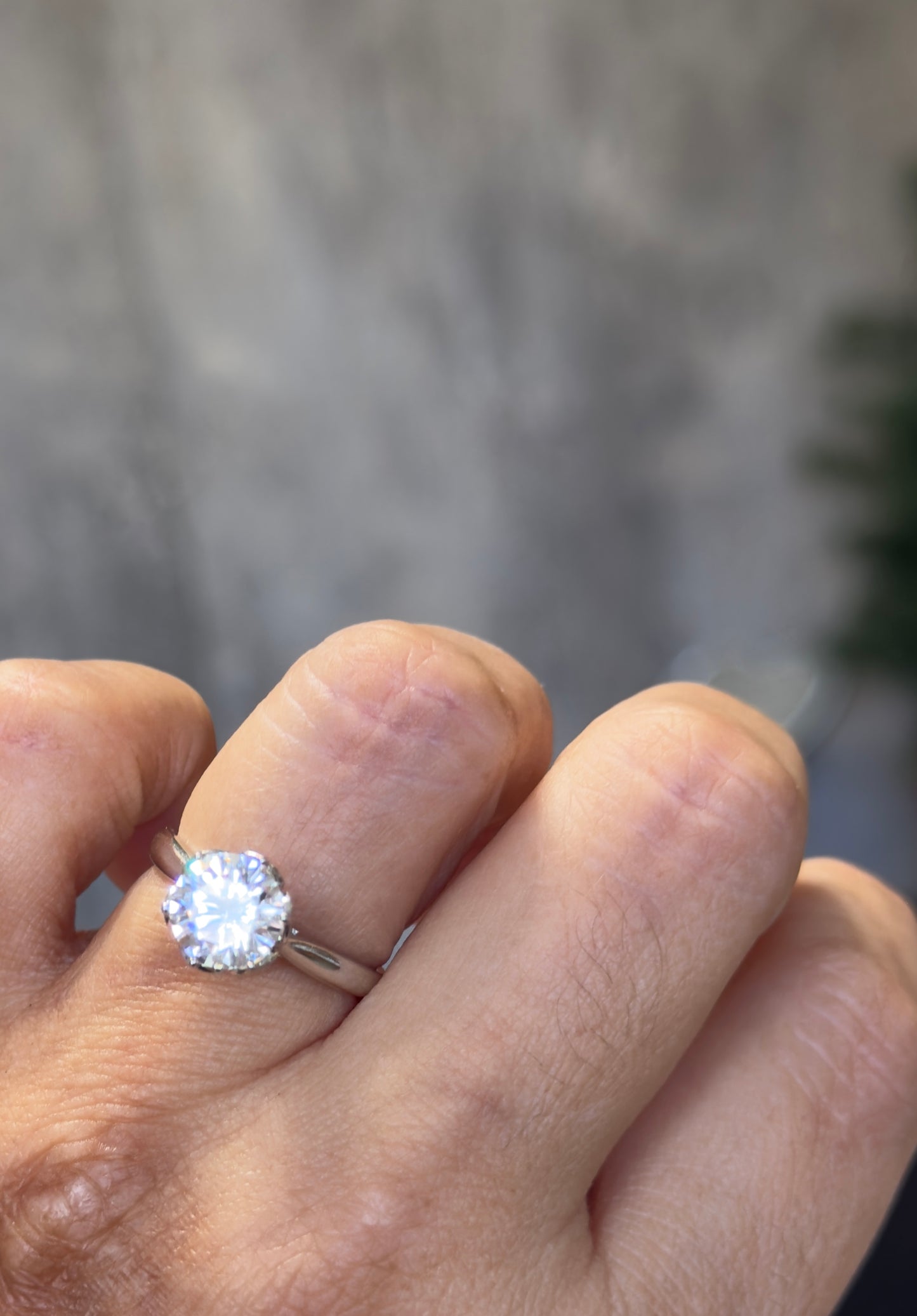 Timeless Round Solitaire Ring