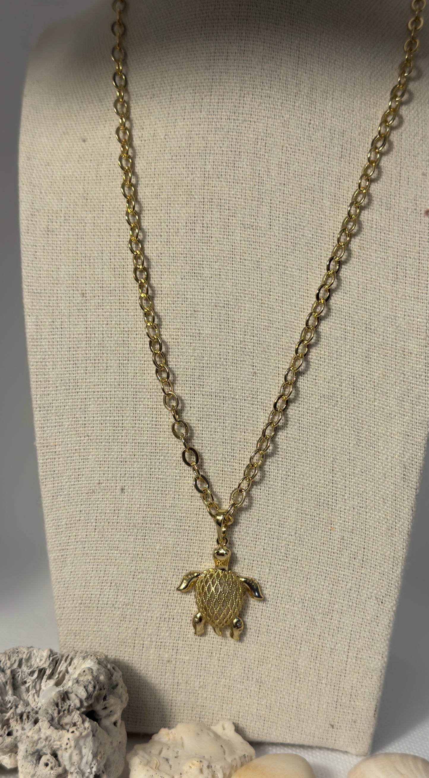Turtle Pendant Necklace