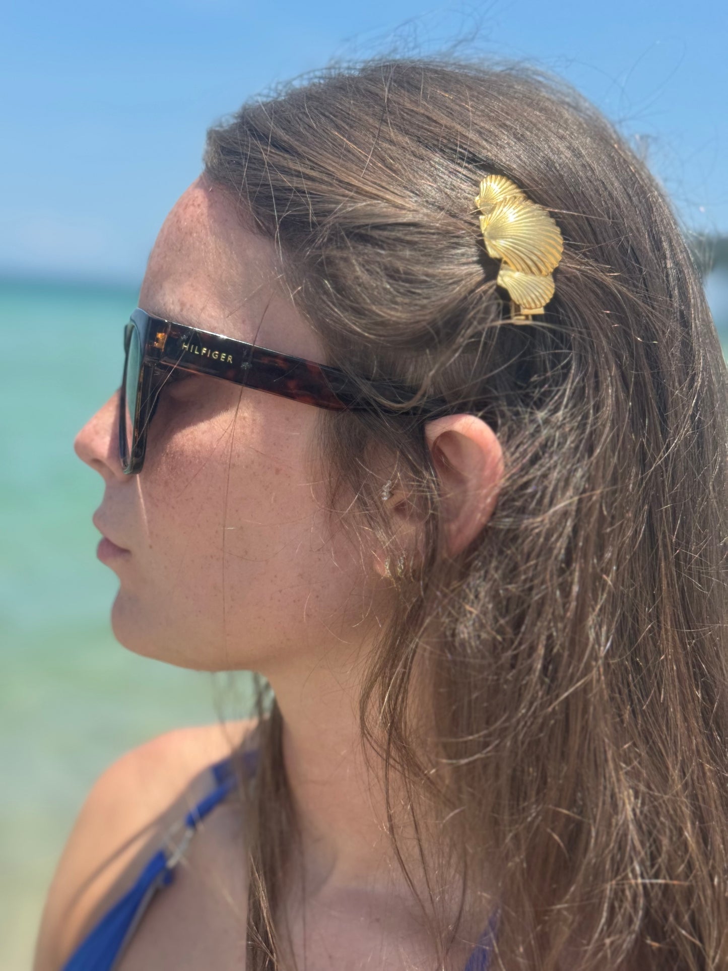 Shell Beach Hair Pin