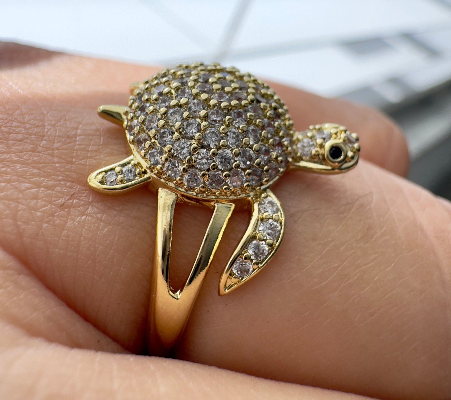 Turtle 🐢 Zicornium Ring