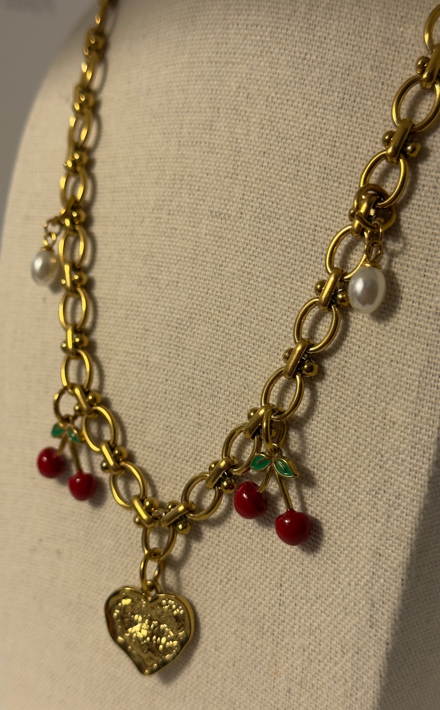 Heart 💛 🍒 Custom Necklace