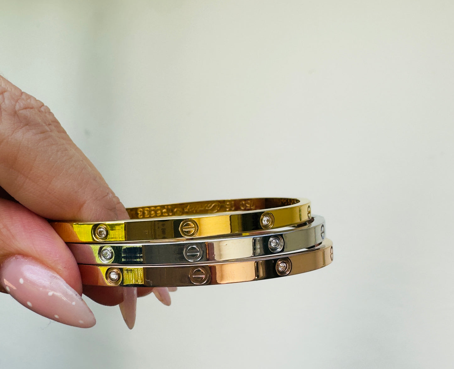 Screw Clip Lock Bangle