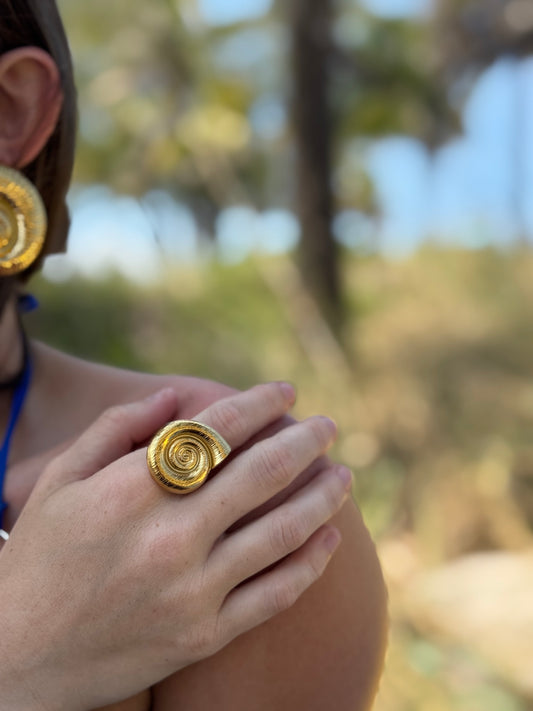 Conch  Adjustable Ring 🐚