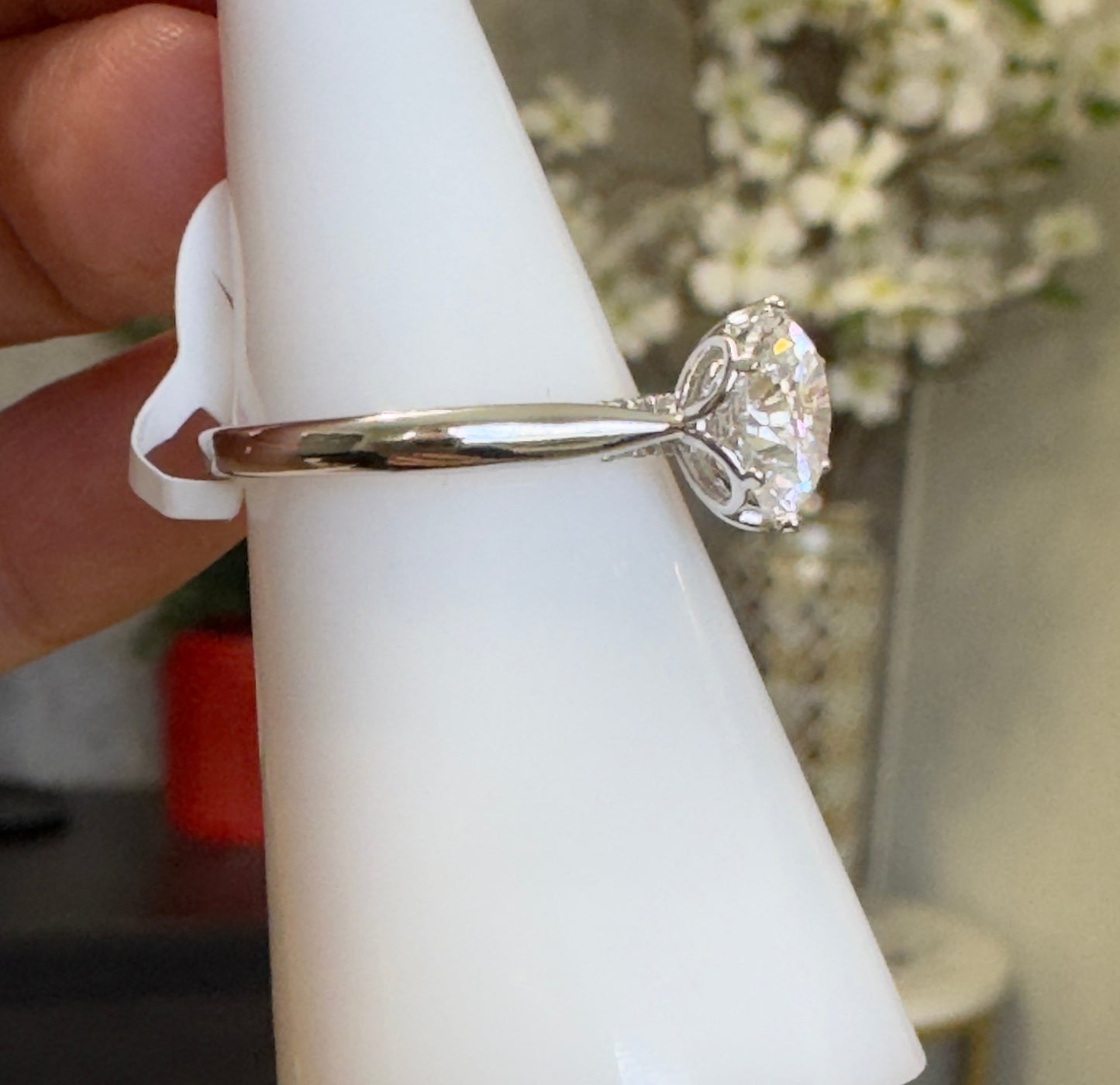 Timeless Round Solitaire Ring