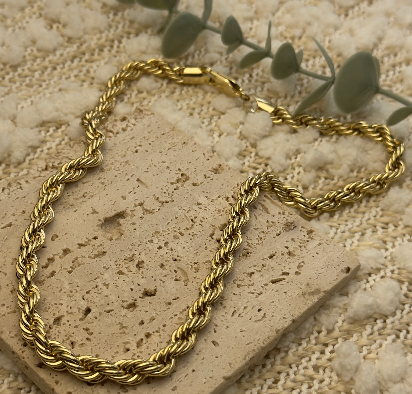 Thick Chunky Rope Choker (5mm)