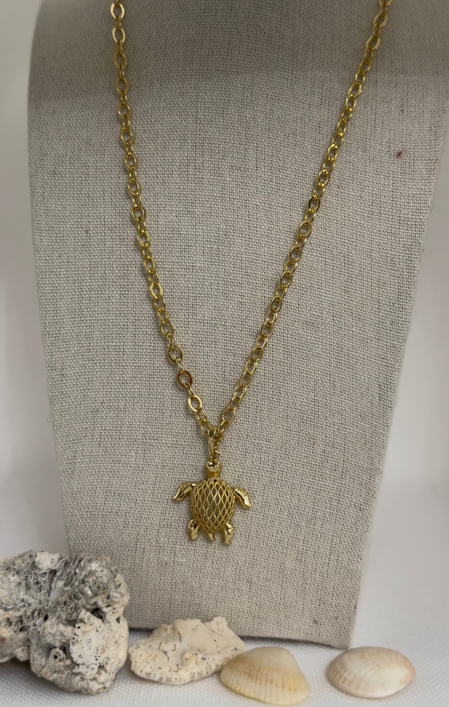 Turtle Pendant Necklace
