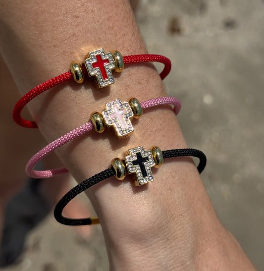 Cross Adjustable Bracelet