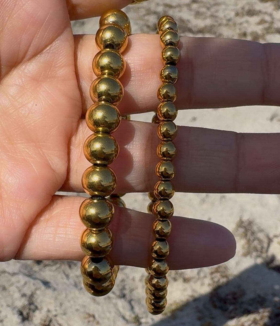 Stainless Steel Beaded Bracelets