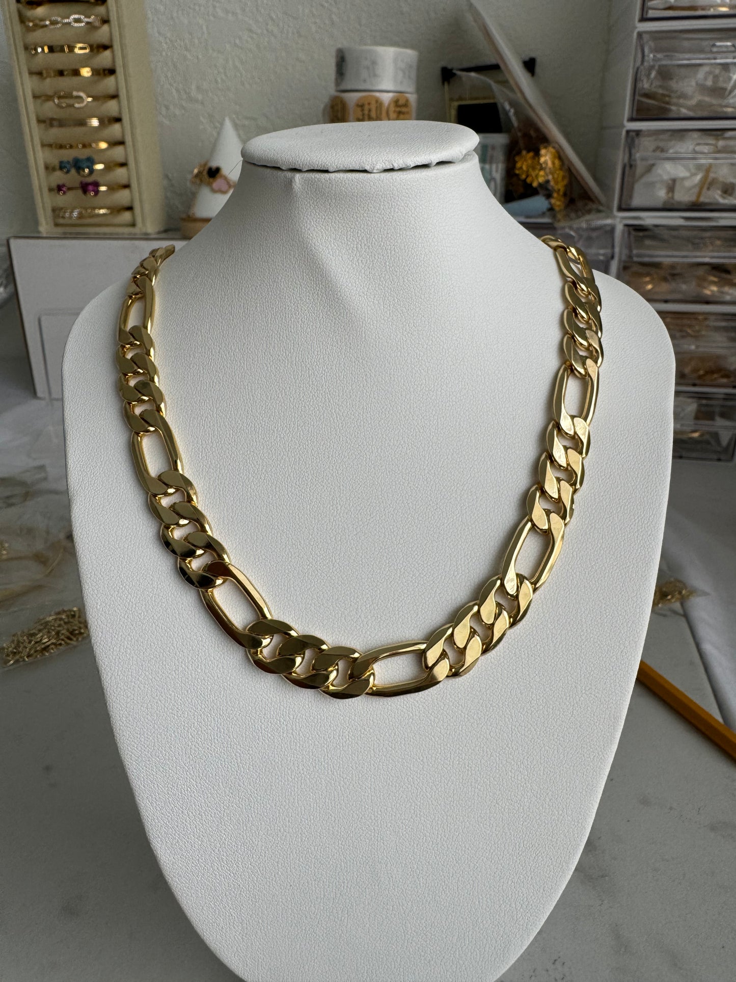 Fígaro Thick Chain (10mm wide link)