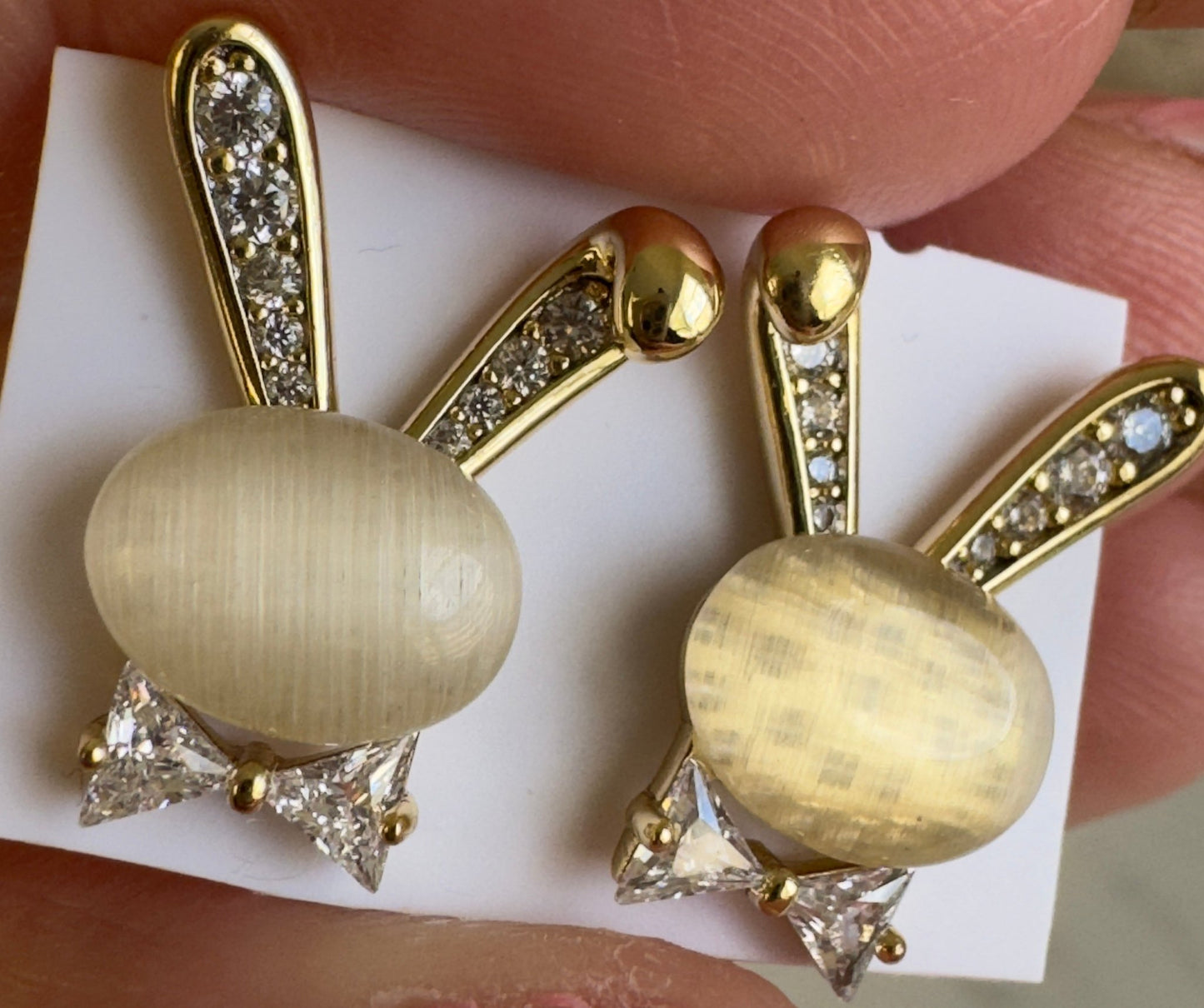 Bunny studs - Figi JewelsStud earrings