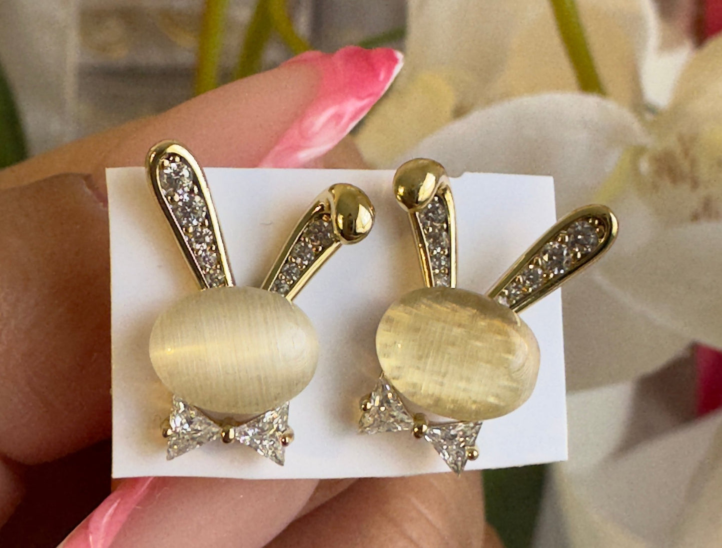 Bunny studs - Figi JewelsStud earrings