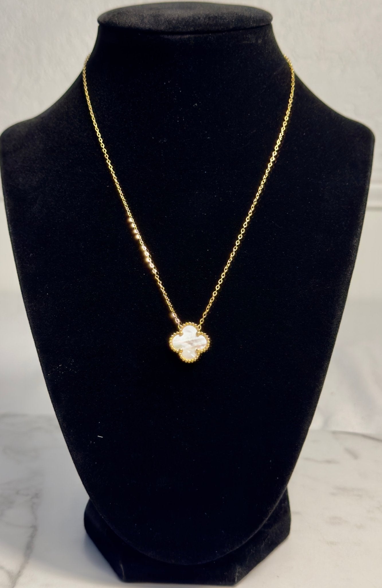 Clover necklace single - Figi Jewels