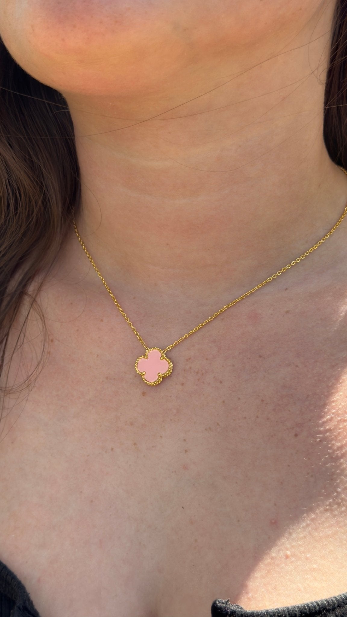 Clover necklace single - Figi Jewels