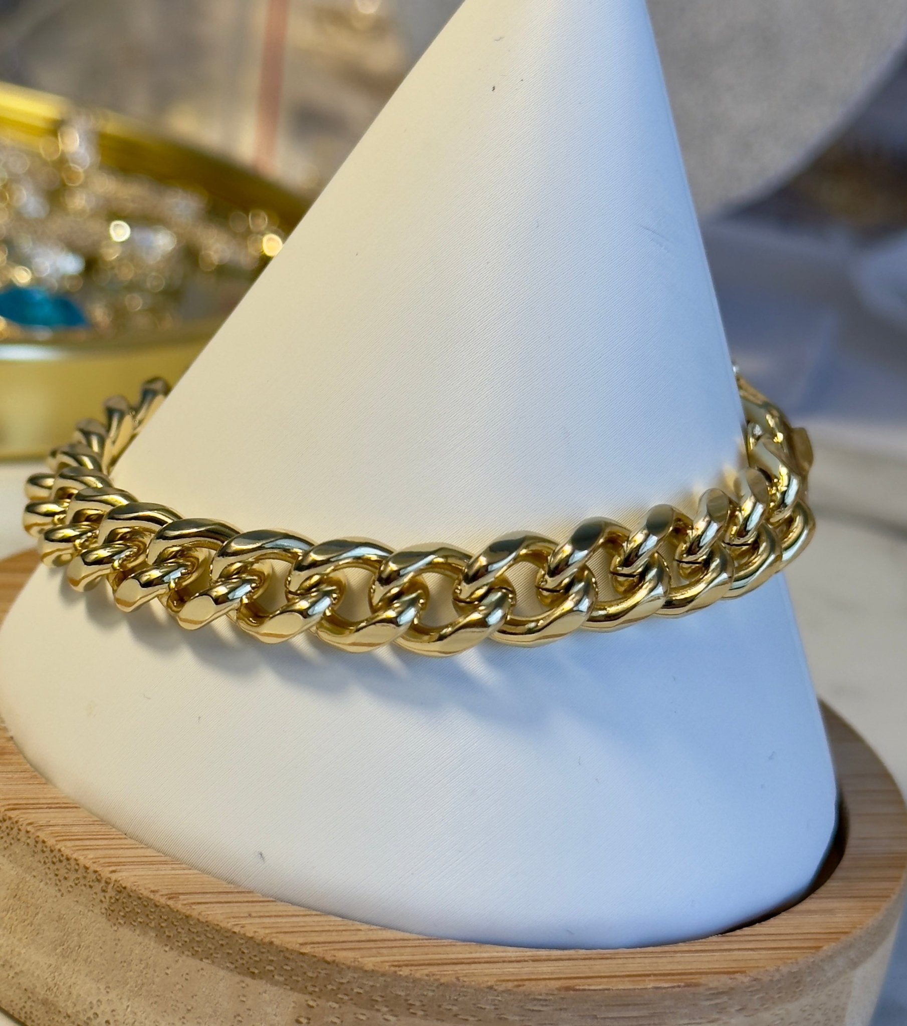 Cuban link style bracelet - Figi JewelsBracelets