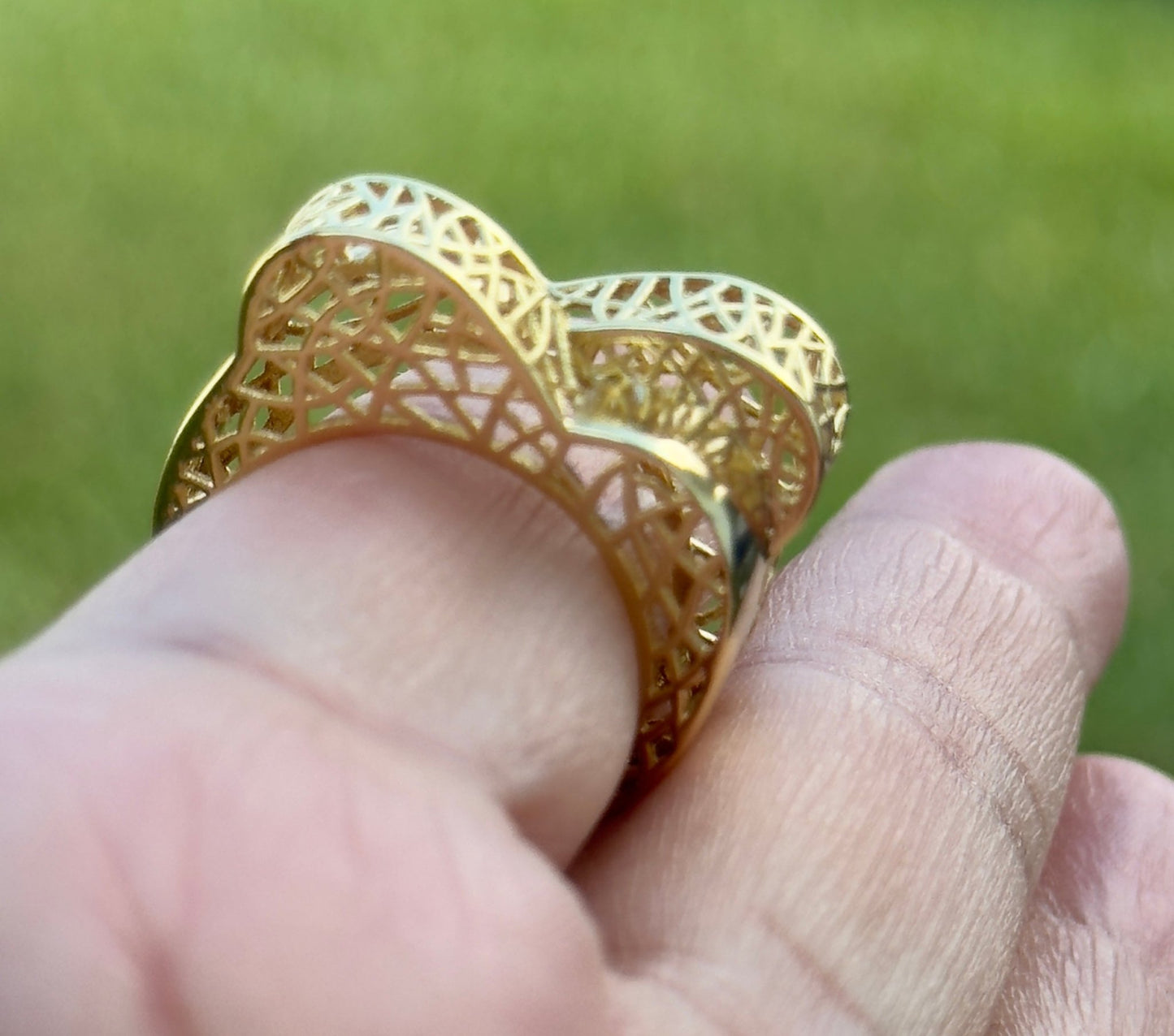 Funky heart ring - Figi JewelsRings