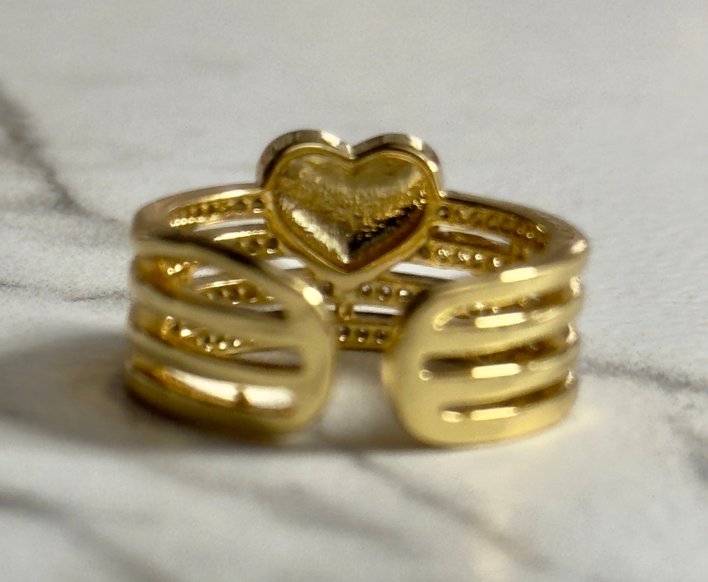 Heart band with zicornium - Figi JewelsRings