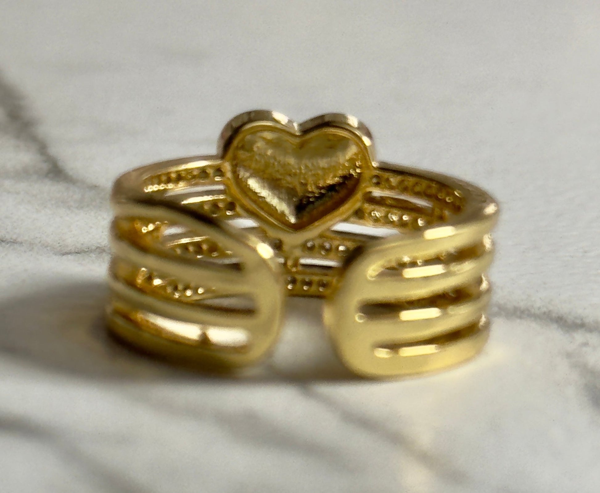 Heart band with zicornium - Figi JewelsRings