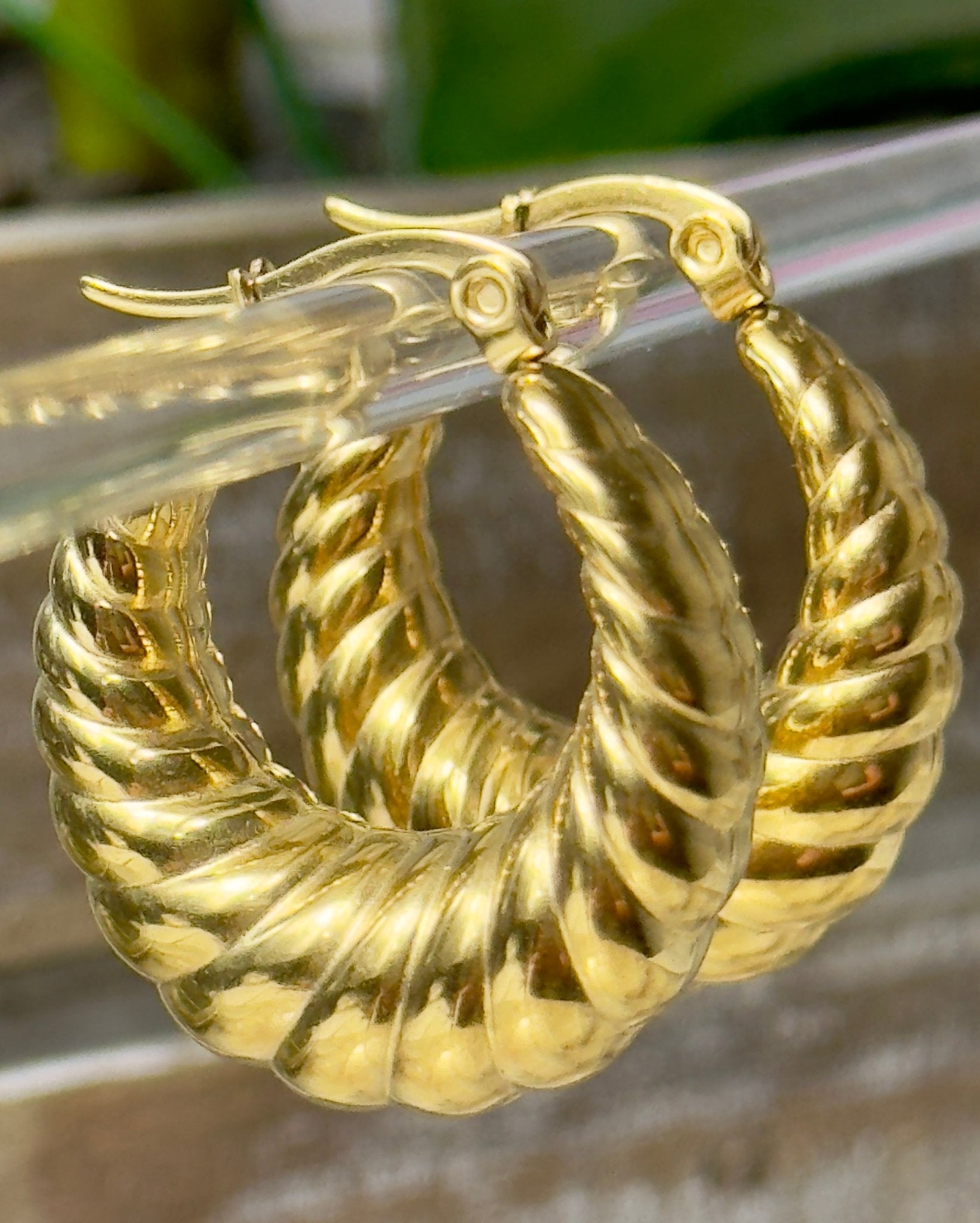 Oldies hoop gold or silver - Figi Jewels