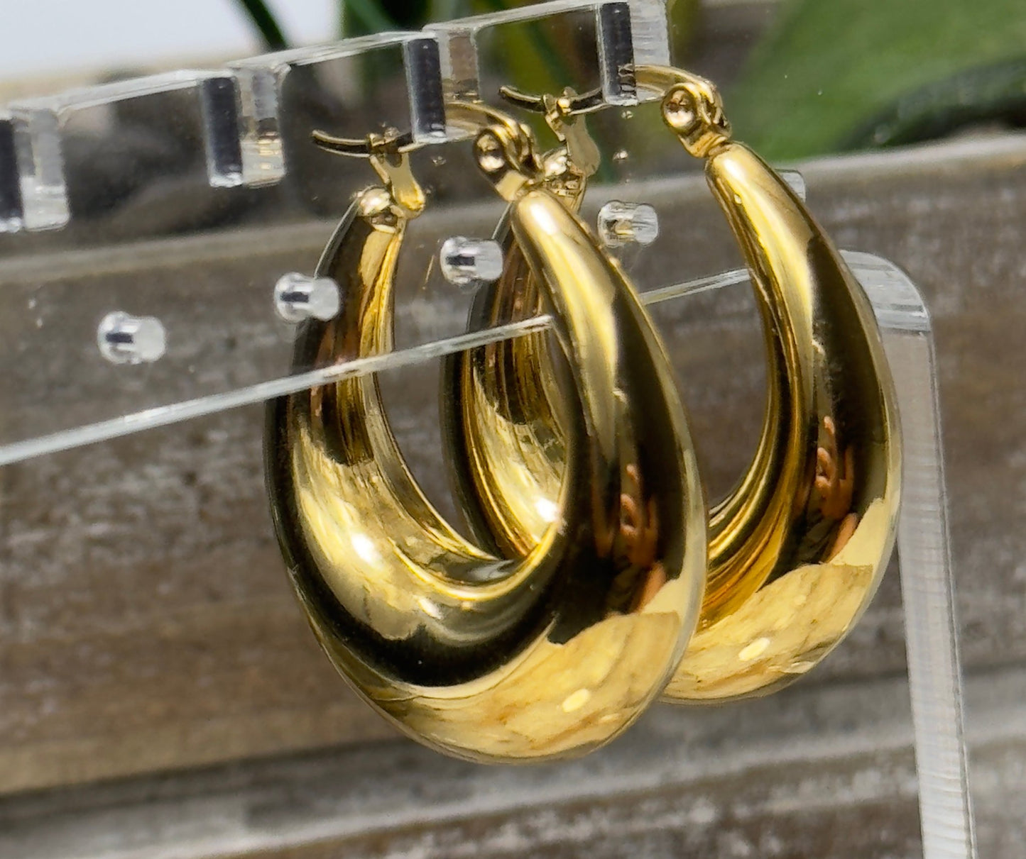 Oval hoops - Figi Jewels