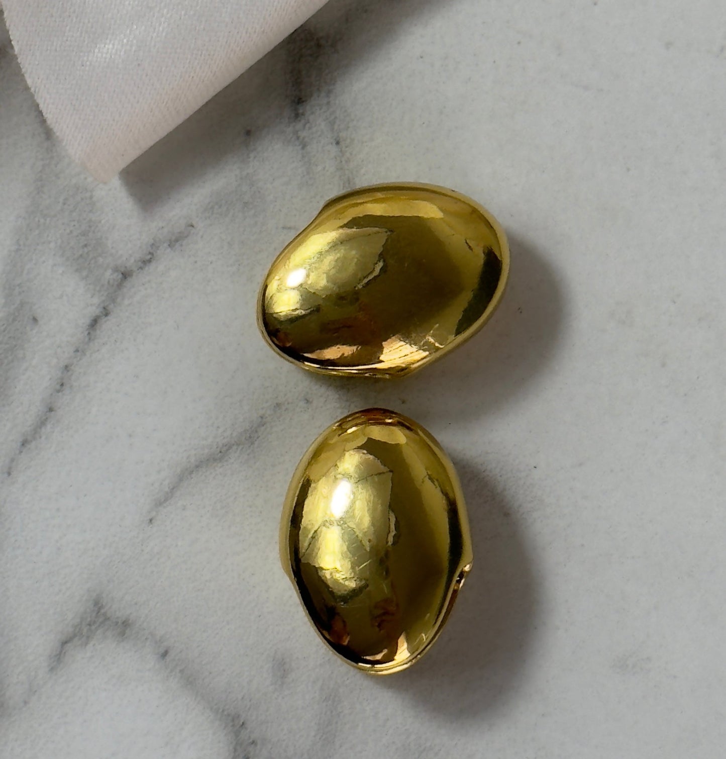 Oval studs - Figi Jewels