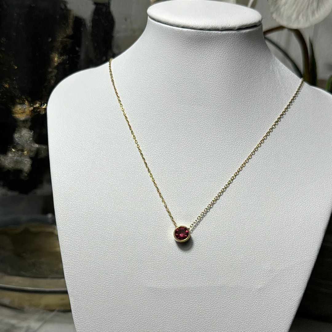 Round pendant chain - Figi Jewels