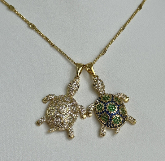 Turtle necklace - Figi Jewels